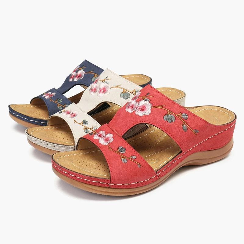 HÄndlagde uformelle dame sandaler