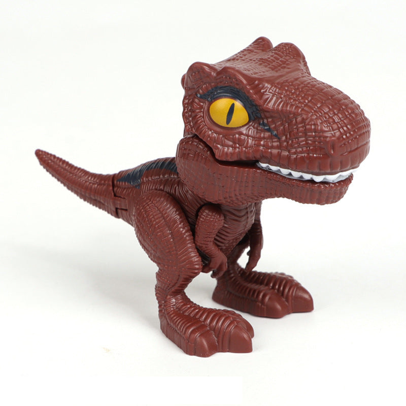 Fingerbitende dinosaur action-figur
