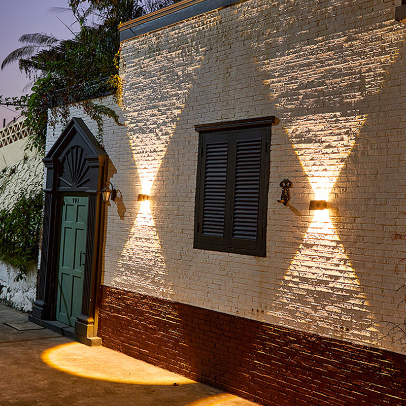 Solar utendørs vegglampe