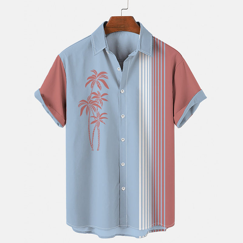 Kokosnøtt hawaiisk skjorte