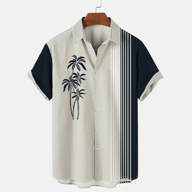 Kokosnøtt hawaiisk skjorte