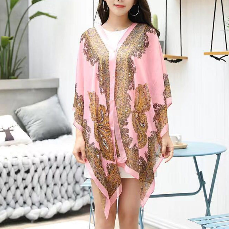 Solbeskyttende Sommer Skjerf for Kvinner