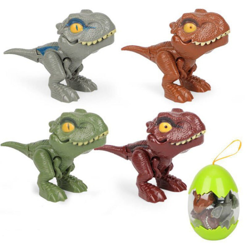 Fingerbitende dinosaur action-figur
