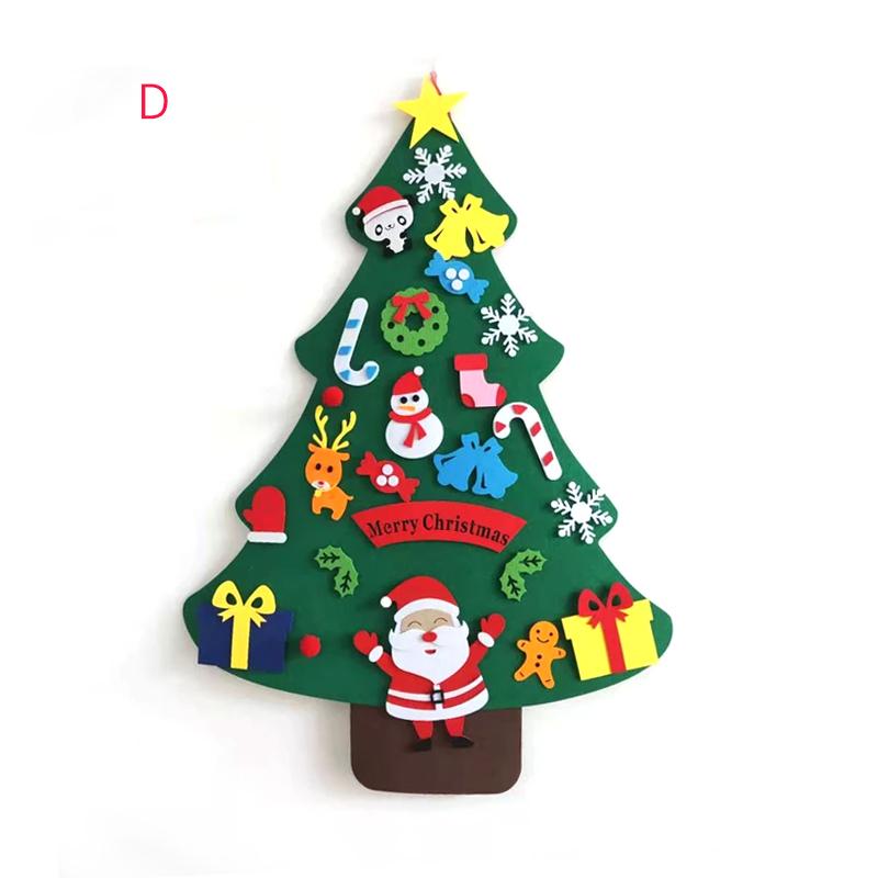 DIY følte juletre (Beste gave til barn)