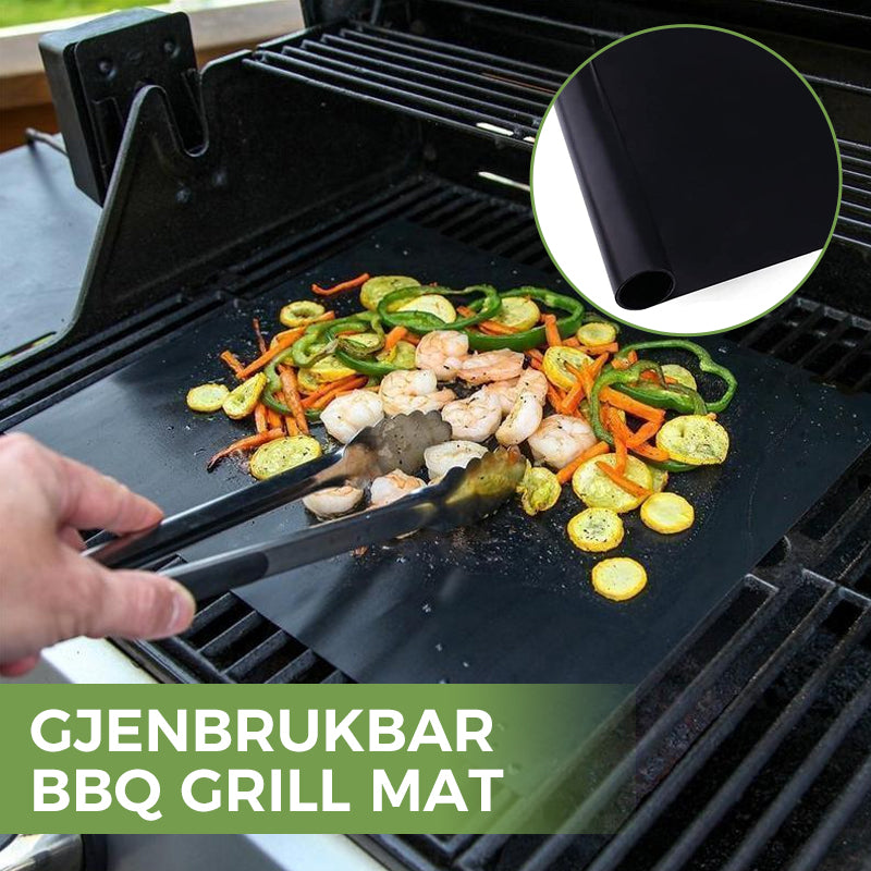 Hjemsol™ Ikke klebende Grillmatter med Skjæreboks