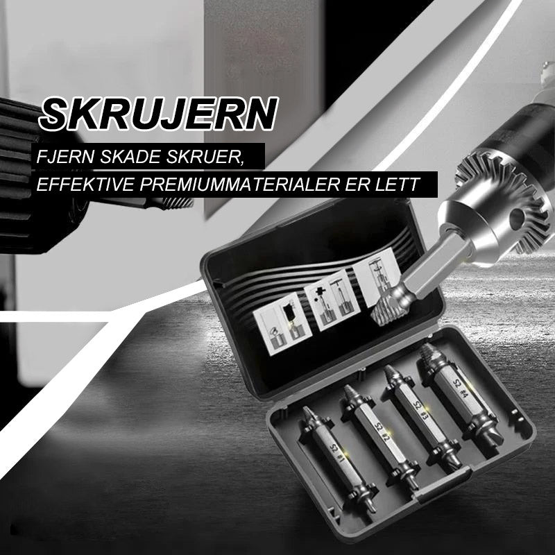 Skrueuttrekker (4 stk / 5 stk / 6 stk)