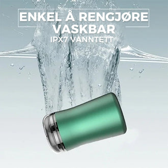 Vaskbar elektrisk barberhøvel i lommestørrelse