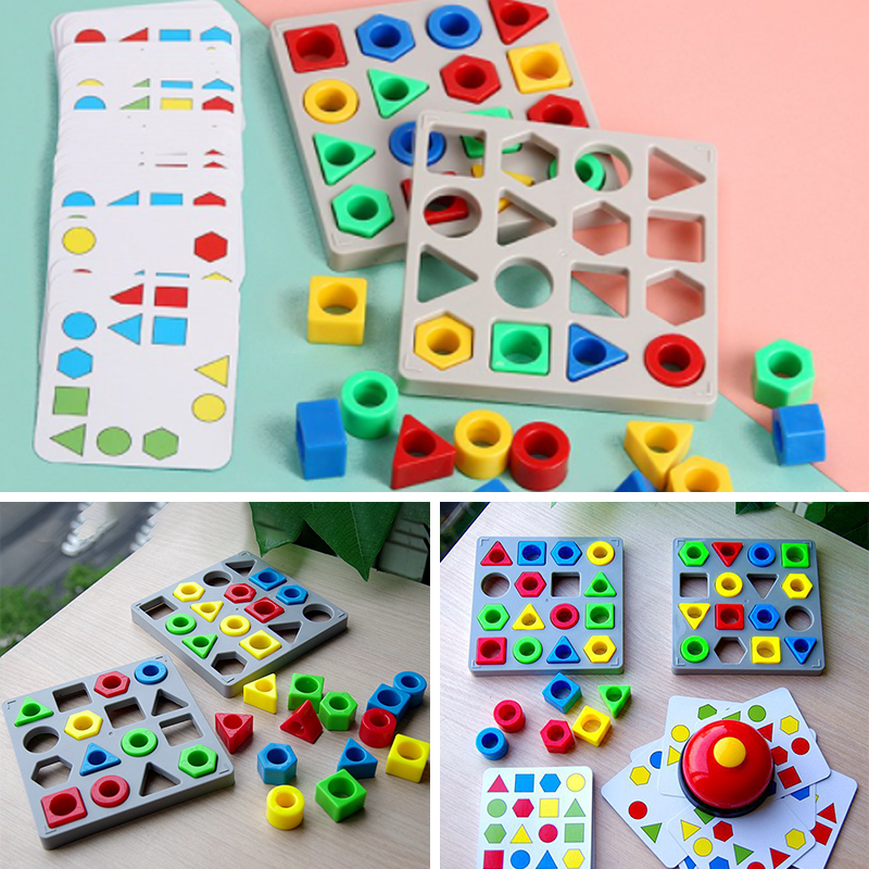 Shape Matching and Color Sensory Educational Game