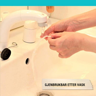 Gjenbrukbar gjennomsiktig dobbeltsidig-tape