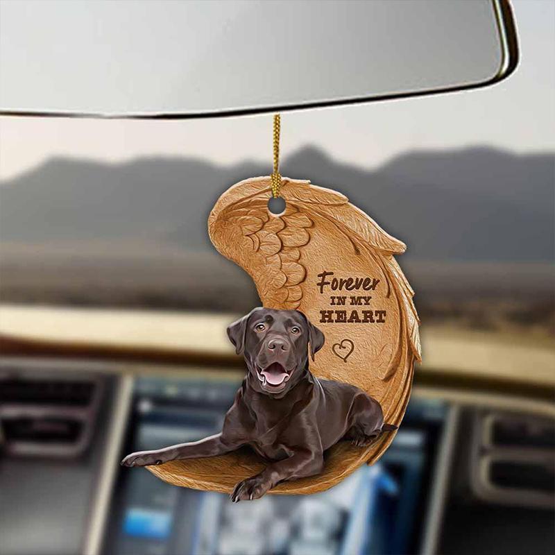 "Forever in my heart" hengende ornament-2D-effekt