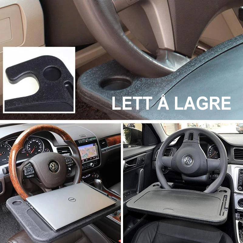 Multifunksjonelt bilrattbord