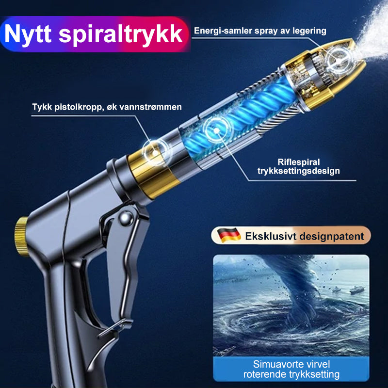 Multifunksjonelt bilvaskverktøy