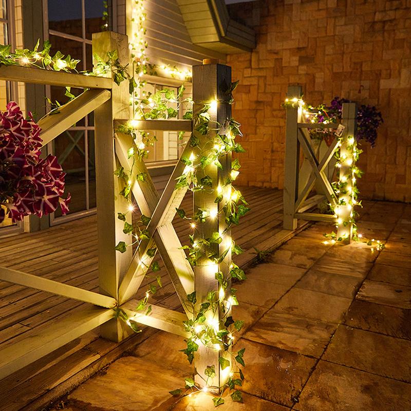 Solar Rattan Led Lys