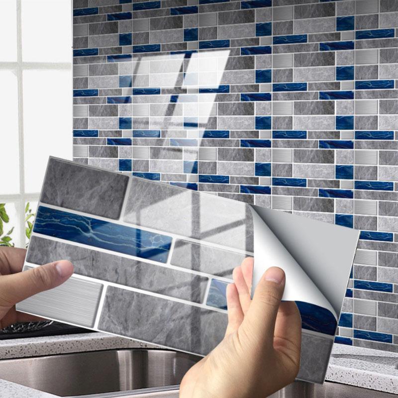 Kreativ hjem dekorering 3D fliser klistremerker