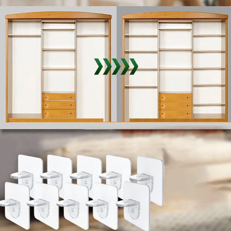 Spikerfri hyllestøtte Peg10