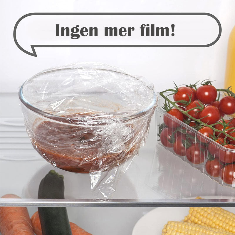 Gjenbrukbar Silikon Selvtettende Lokk