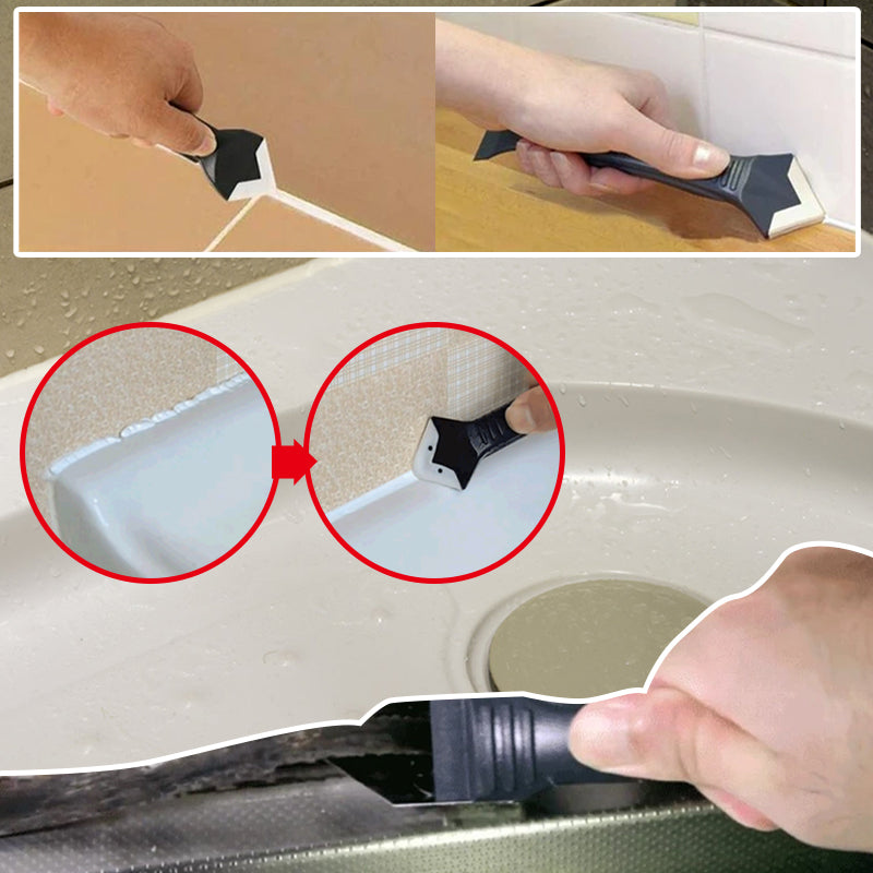 3 i 1 Silikon Caulking Verktøy