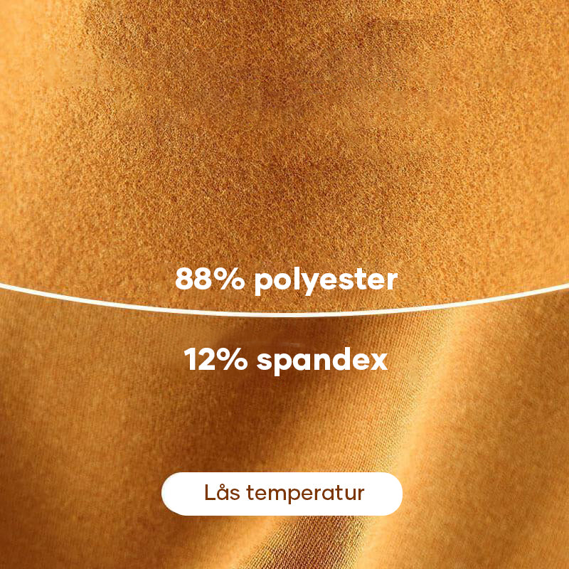 Fleece Sømløs Slankende Undertrøye