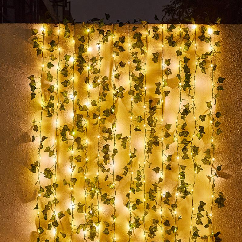 Solar Rattan Led Lys
