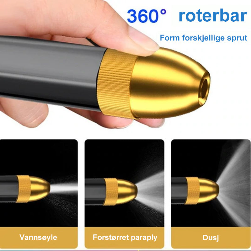 Multifunksjonelt bilvaskverktøy