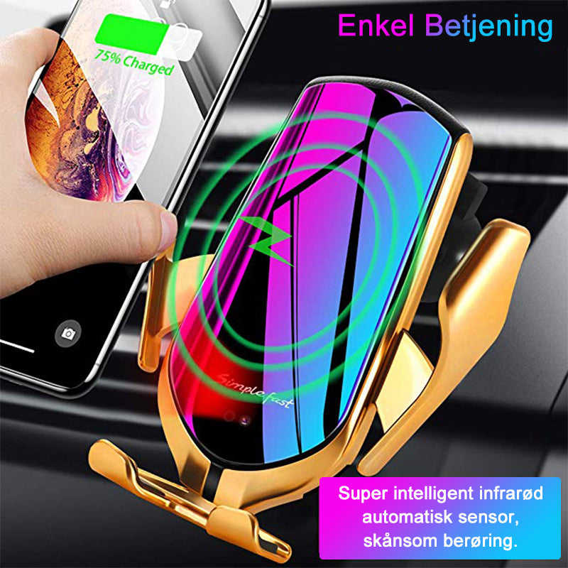 Automatisk Sensor Bilholder og Lader