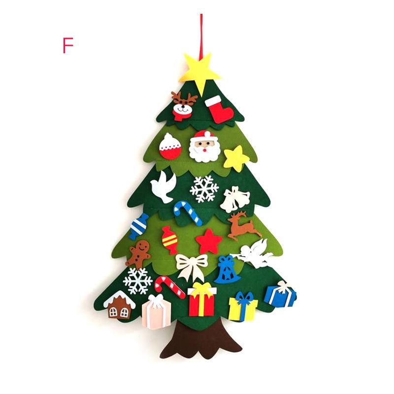 DIY følte juletre (Beste gave til barn)