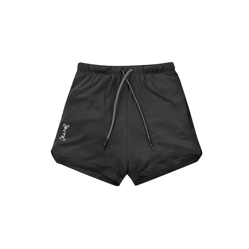 2-i-1 shorts med sikre lommer