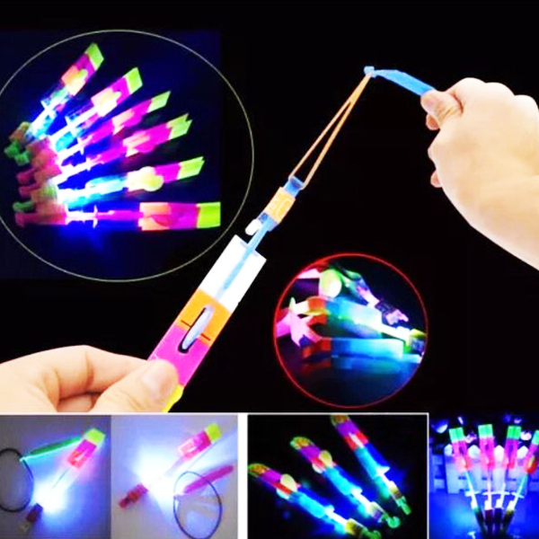 Fantastiske Rocket Slingshot LED-helikoptre(🔥Kjøp 2, -10%🔥)
