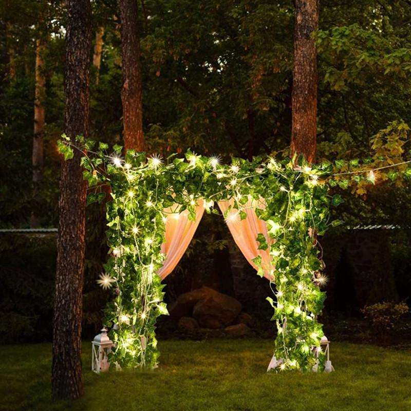Solar Rattan Led Lys