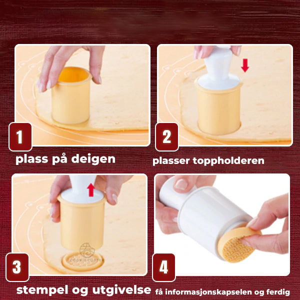 Non-Stick Stempelsett for småkaker