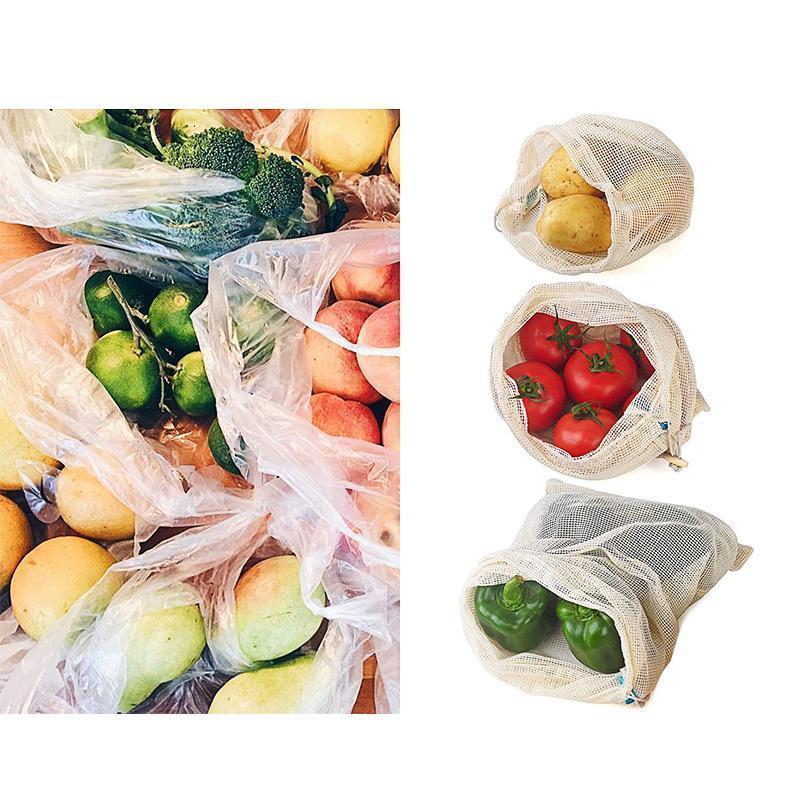 Gjenbrukbare Vaskbare Biologisk Nedbrytbare Poser