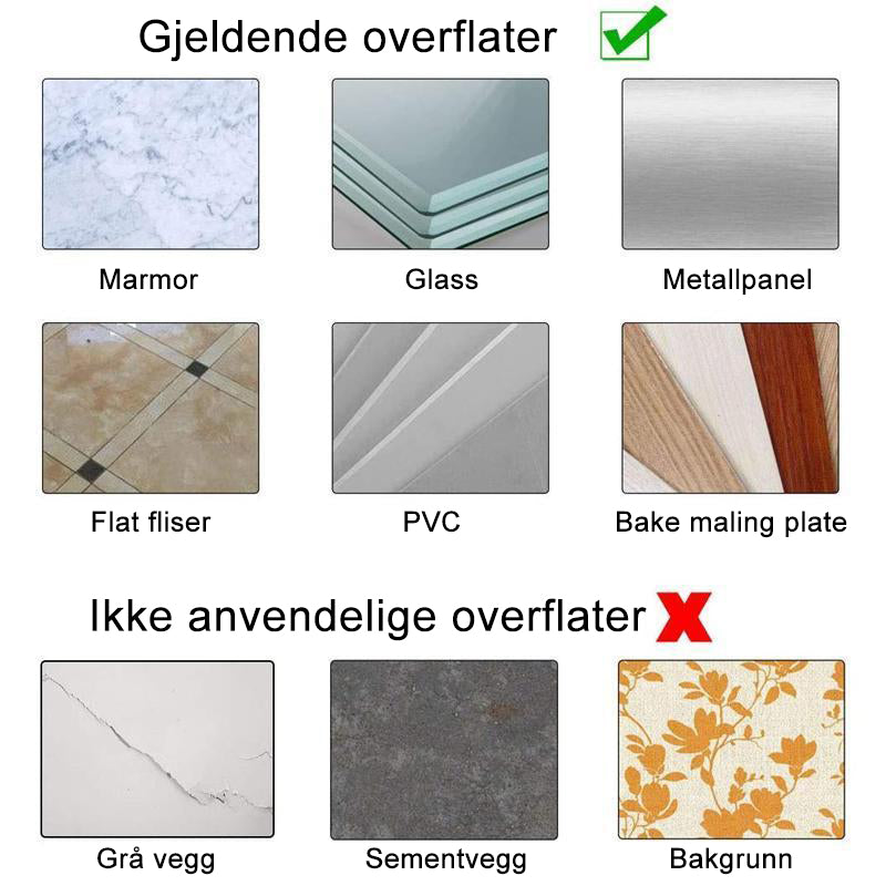 Hullfrie gjennomsiktige kroker(10 stk)