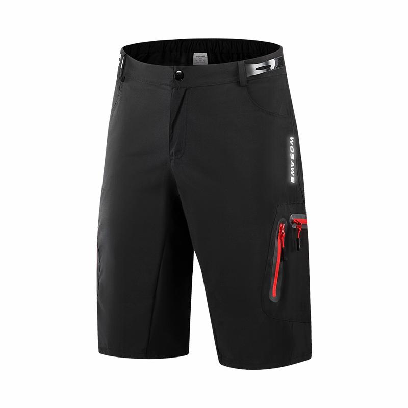 Reflekterende Polstret Pustende Sykkelshorts