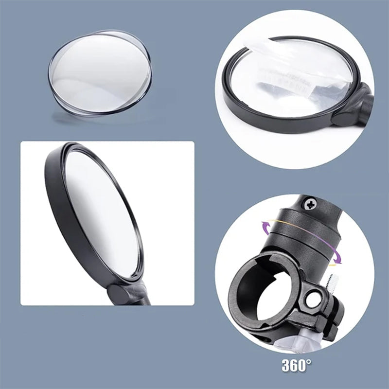 Justerbart styre bakspeil