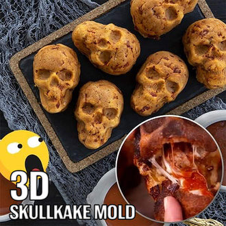 3D Hodeskalle silikonformïŒđ„KjĂžp 2, -10%, kjĂžp 3, -15%, kjĂžp 4, -20%đ„ïŒ