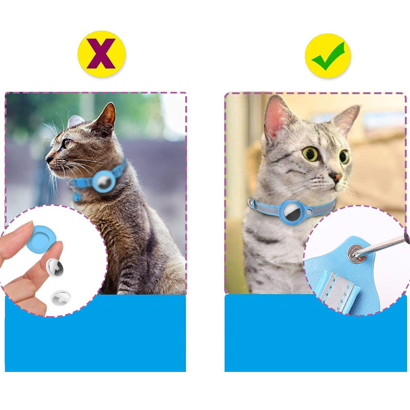 AirTag-halsbånd for kat