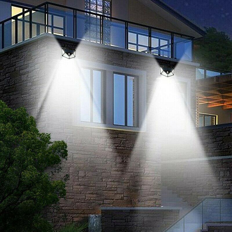 Utendørs Vanntett Solcellelampe med 100 LED