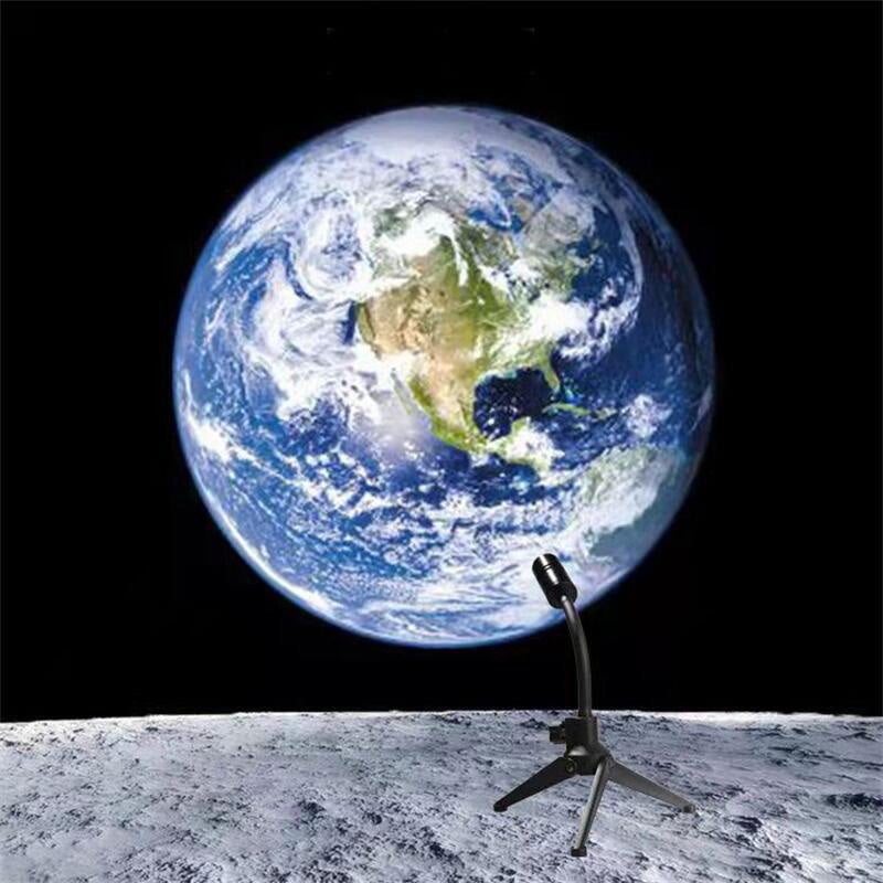 Måne-/jordprojeksjon LED-lampe