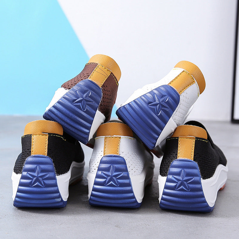 Slip-on flystrikk sko for kvinner