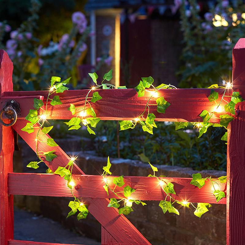 Solar Rattan Led Lys