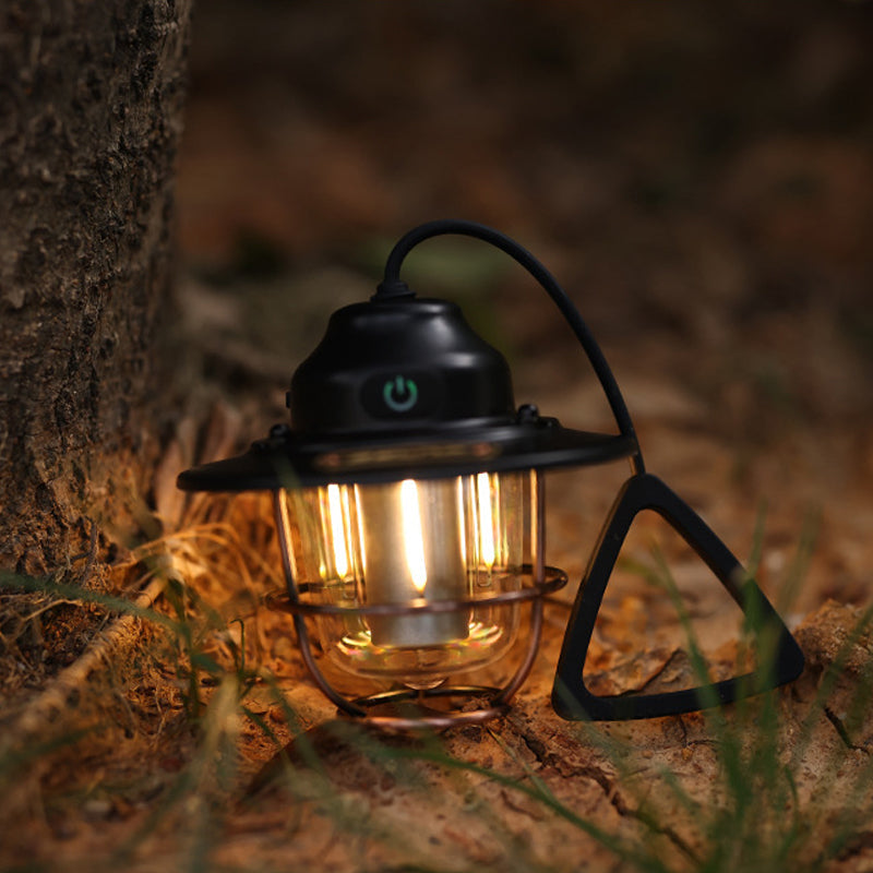 Retro vanntett LED campinglys