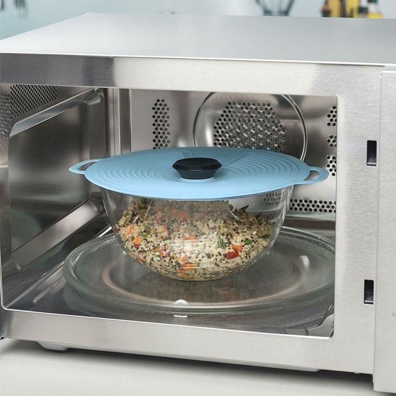 Gjenbrukbar Silikon Selvtettende Lokk