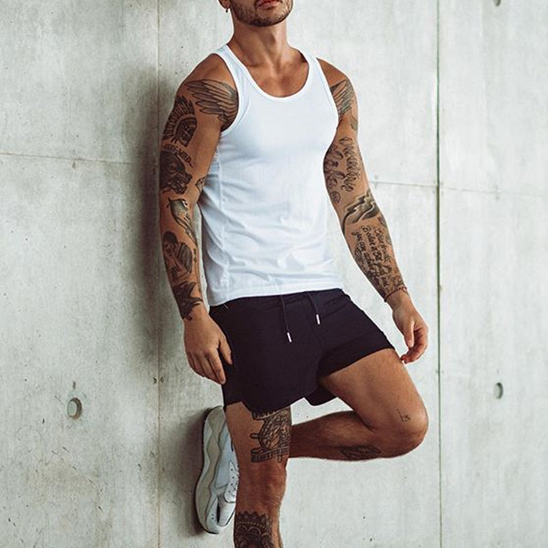 Sommer Strand-Shorts med Pustende Netting for Menn