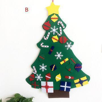 DIY følte juletre (Beste gave til barn)