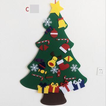 DIY følte juletre (Beste gave til barn)