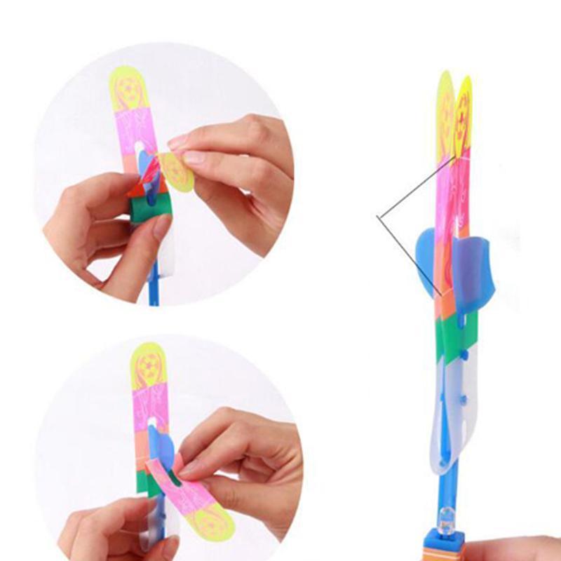 Fantastiske Rocket Slingshot LED-helikoptre(🔥Kjøp 2, -10%🔥)