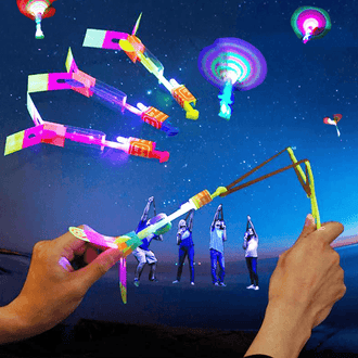 Fantastiske Rocket Slingshot LED-helikoptreïŒđ„KjĂžp 2, -10%đ„ïŒ
