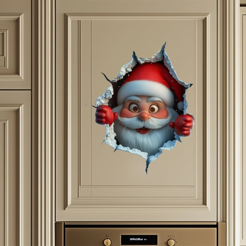 Julenissens Veggklistremerkesett