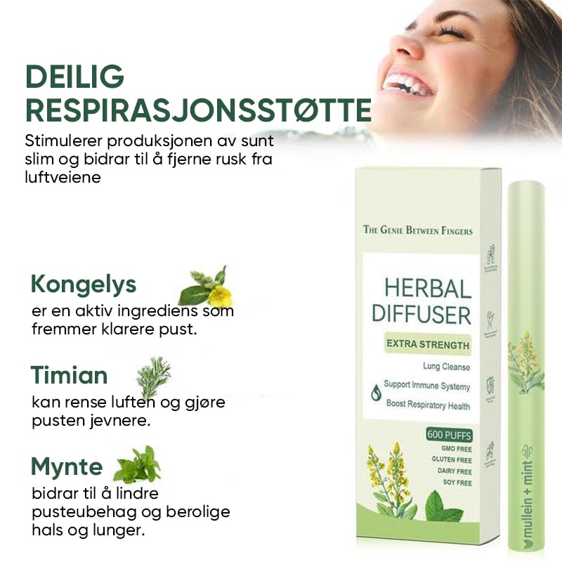 Sale - Urtediffuser med Mullein-Ekstrakt