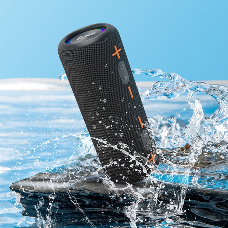 Splittet Bluetooth-Høyttaler – Blendende Fargerik Subwoofer